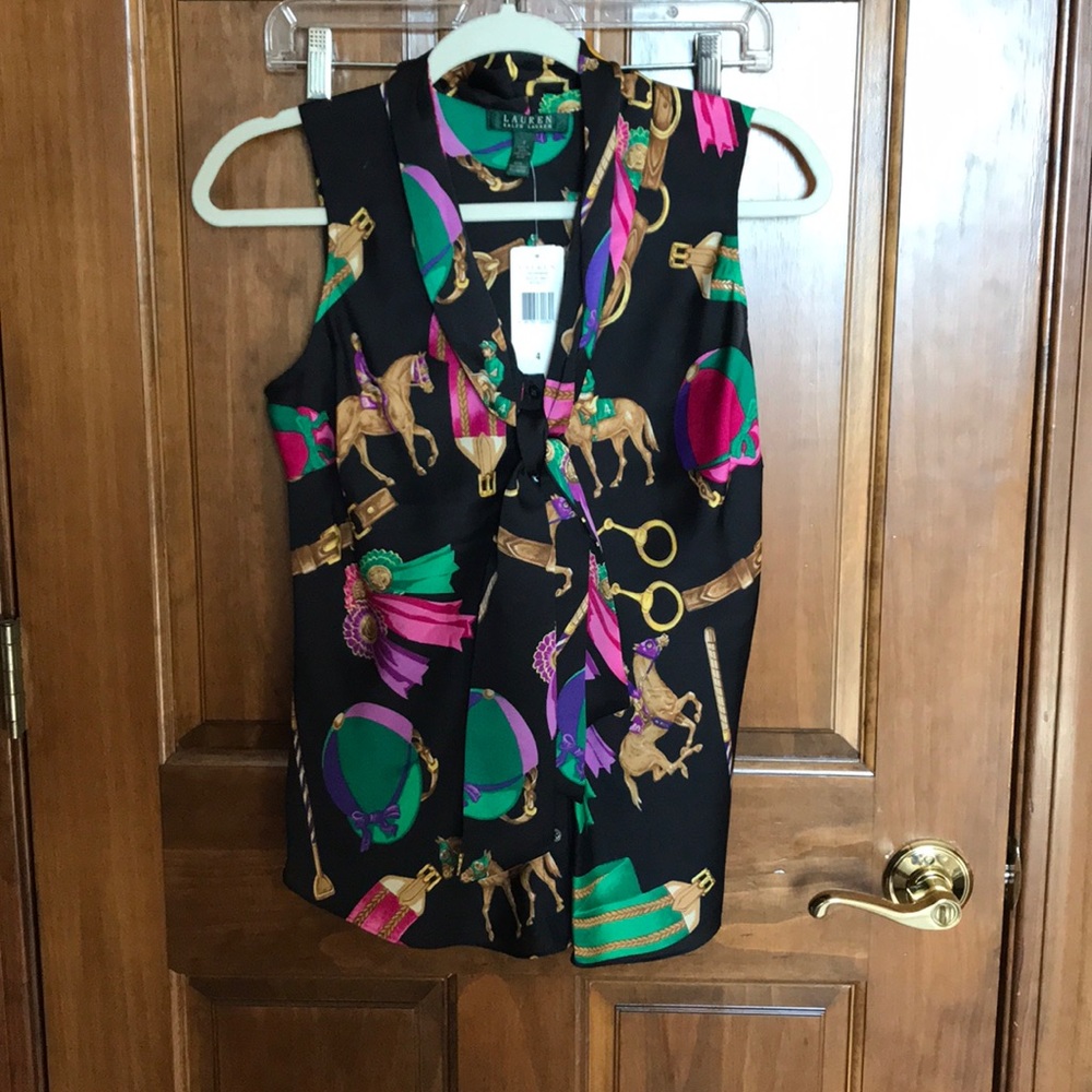 Ralph Lauren silk top